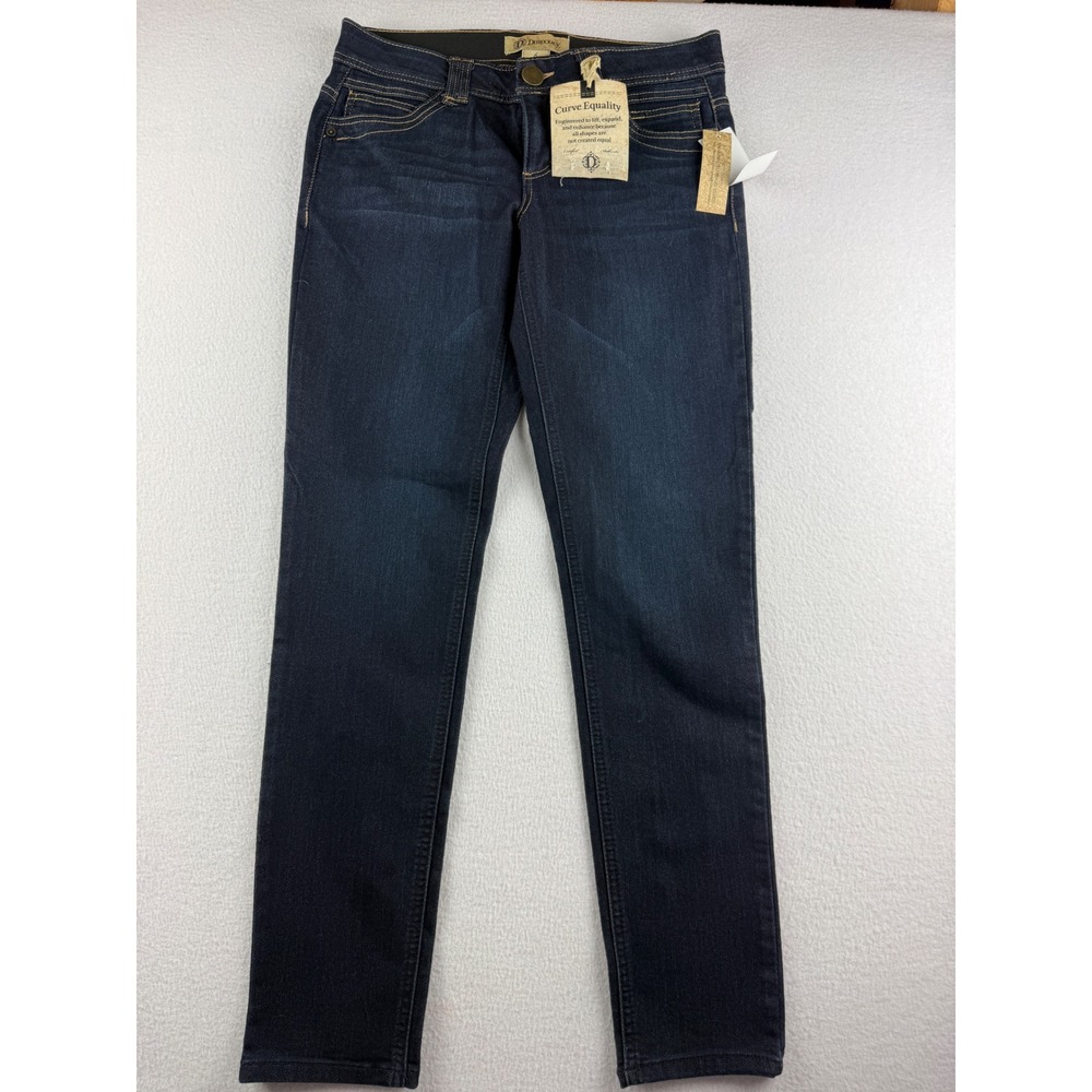 Democracy Ab Technology Jeggings Dark Wash Curve Equality Size 6 B1248BBTX NEW